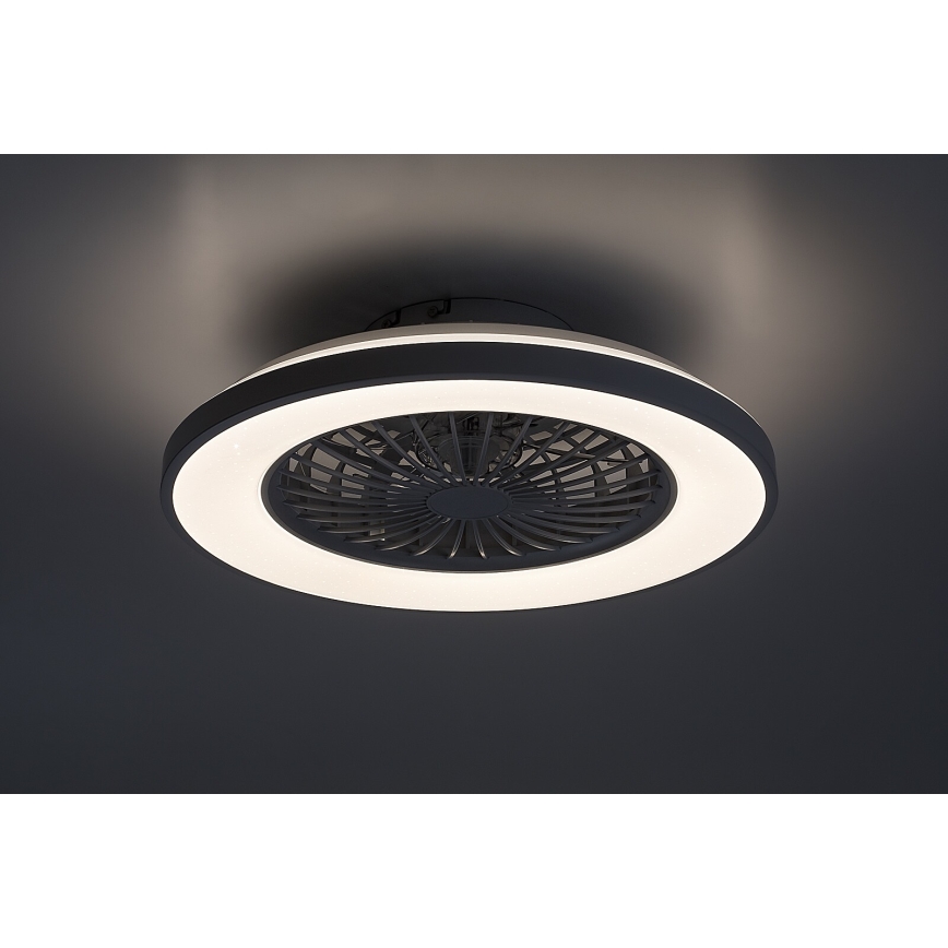 Rabalux - LED Dimbar taklampa med fläkt LED/48W/230V 3000-6500K + fjärrkontroll