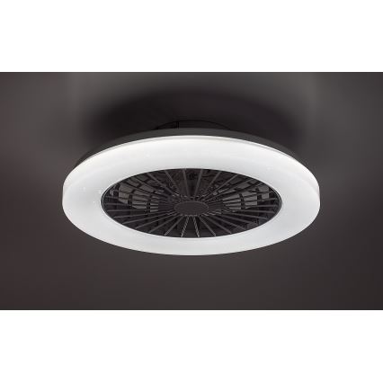Rabalux - LED RGB Dimbar taklampa med fläkt LED/48W/230V 3000-6500K + fjärrkontroll