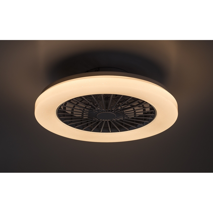 Rabalux - LED RGB Dimbar taklampa med fläkt LED/48W/230V 3000-6500K + fjärrkontroll