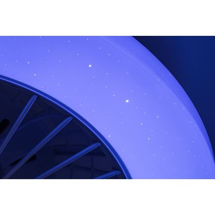 Rabalux - LED RGB Dimbar taklampa med fläkt LED/48W/230V 3000-6500K + fjärrkontroll