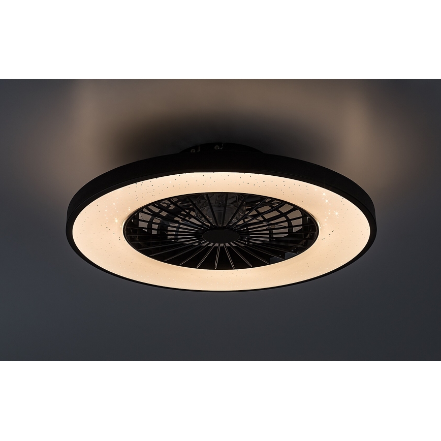 Rabalux - LED Dimbar taklampa med fläkt LED/72W/230V 3000-6500K + fjärrkontroll