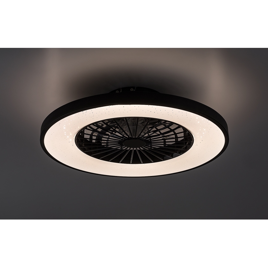 Rabalux - LED Dimbar taklampa med fläkt LED/72W/230V 3000-6500K + fjärrkontroll