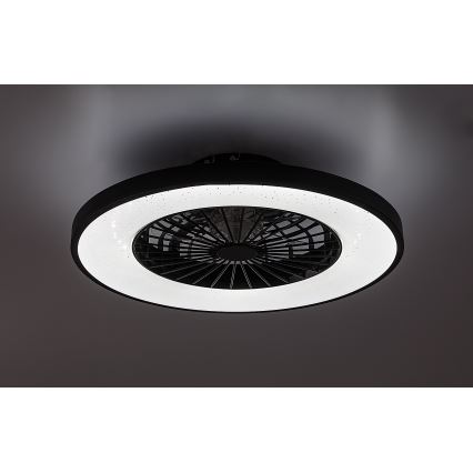 Rabalux - LED Dimbar taklampa med fläkt LED/72W/230V 3000-6500K + fjärrkontroll
