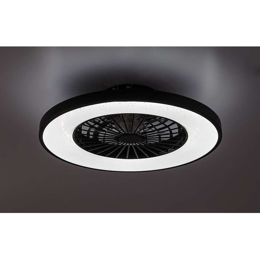 Rabalux - LED Dimbar taklampa med fläkt LED/72W/230V 3000-6500K + fjärrkontroll