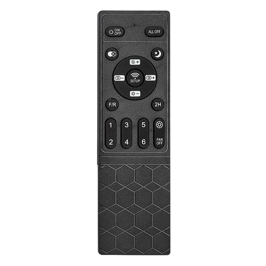 Rabalux - LED Dimbar taklampa med fläkt LED/50W/230V 3000/4000/6000K Wi-Fi + fjärrkontroll