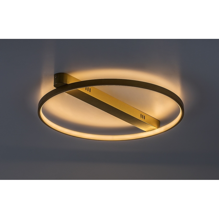 Rabalux - LED-taklampa LED/45W/230V 3000K 50x55 cm guldfärgad