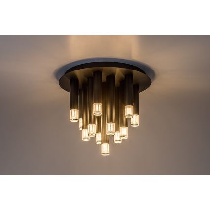 Rabalux - Taklampa 13xG9/5W/230V svart