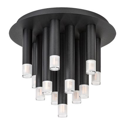 Rabalux - Taklampa 13xG9/5W/230V svart