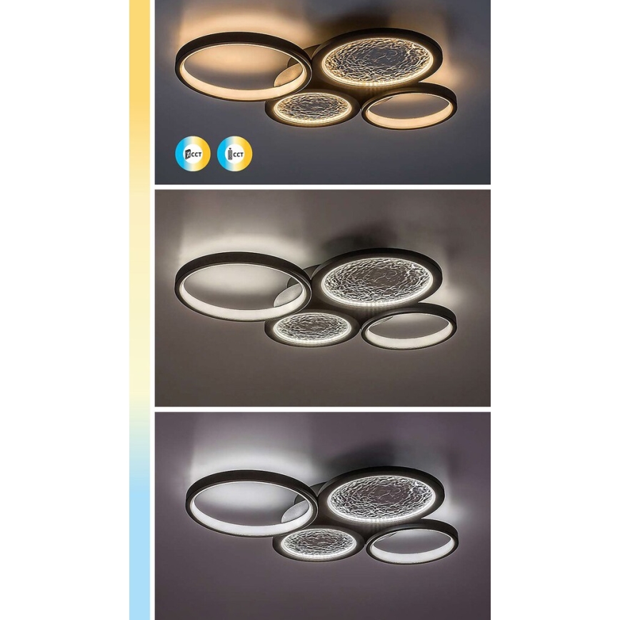 Rabalux - LED Dimbar taklampa LED/40W/230V 3000-6500K + fjärrkontroll