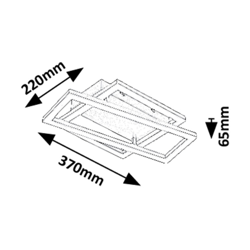 Rabalux - LED taklampa LED/24W/230V 3000K