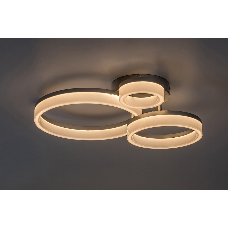 Rabalux - LED taklampa LED/24W/230V 3000/4000/6500K matt krom
