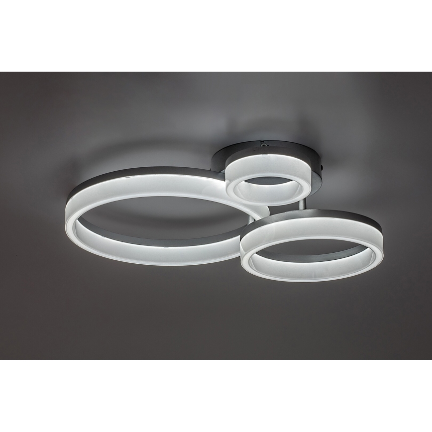 Rabalux - LED taklampa LED/24W/230V 3000/4000/6500K matt krom