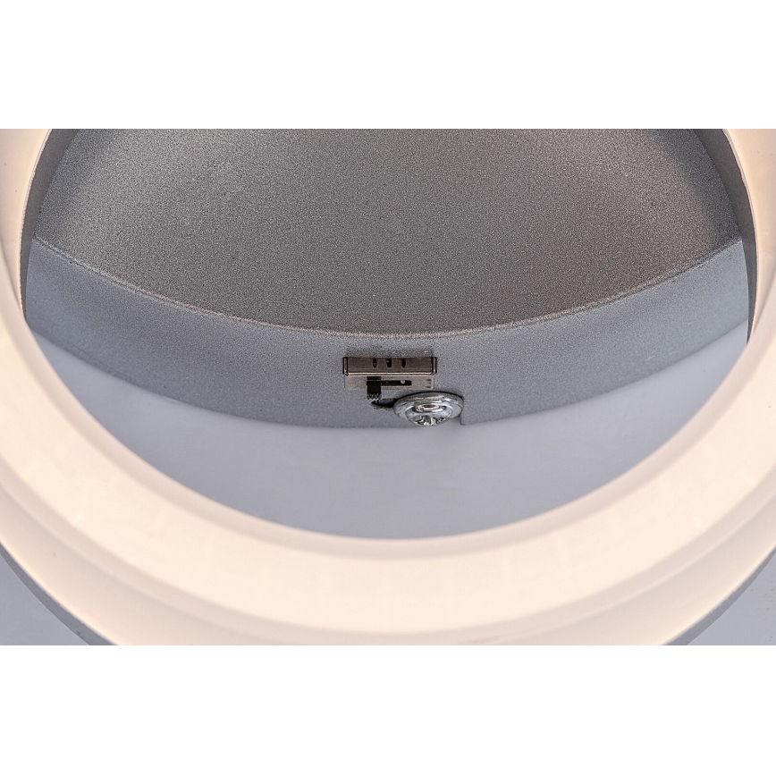 Rabalux - LED taklampa LED/24W/230V 3000/4000/6500K 38x51 cm matt krom