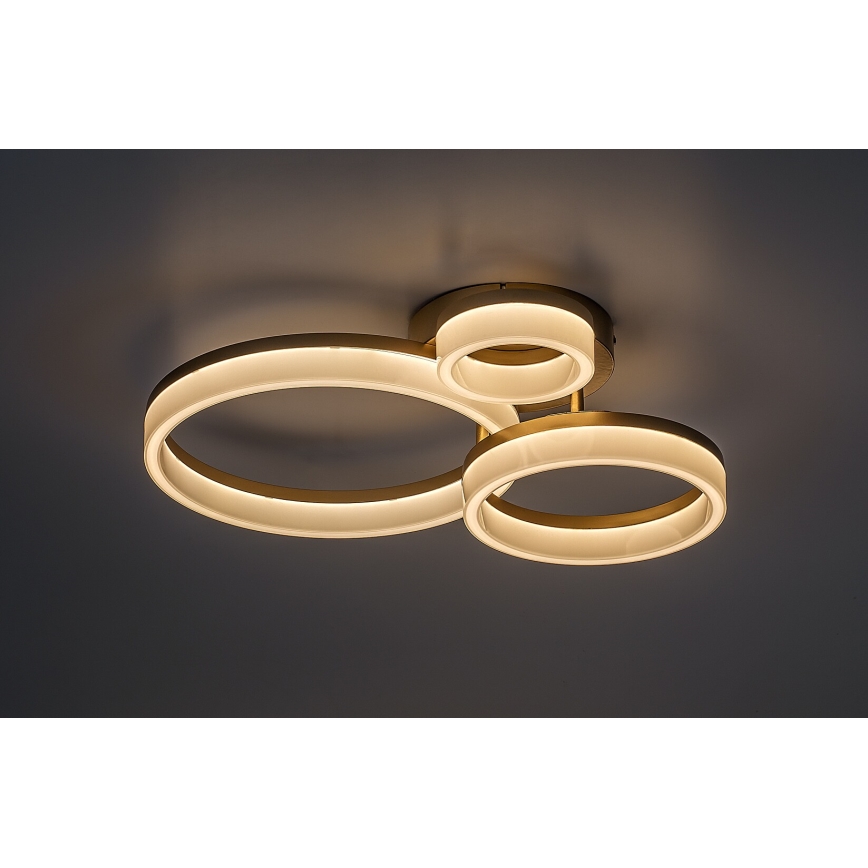 Rabalux - LED taklampa LED/24W/230V 3000/4000/6500K guld