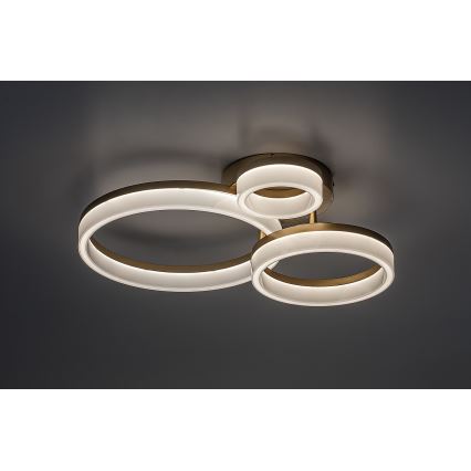 Rabalux - LED taklampa LED/24W/230V 3000/4000/6500K guld