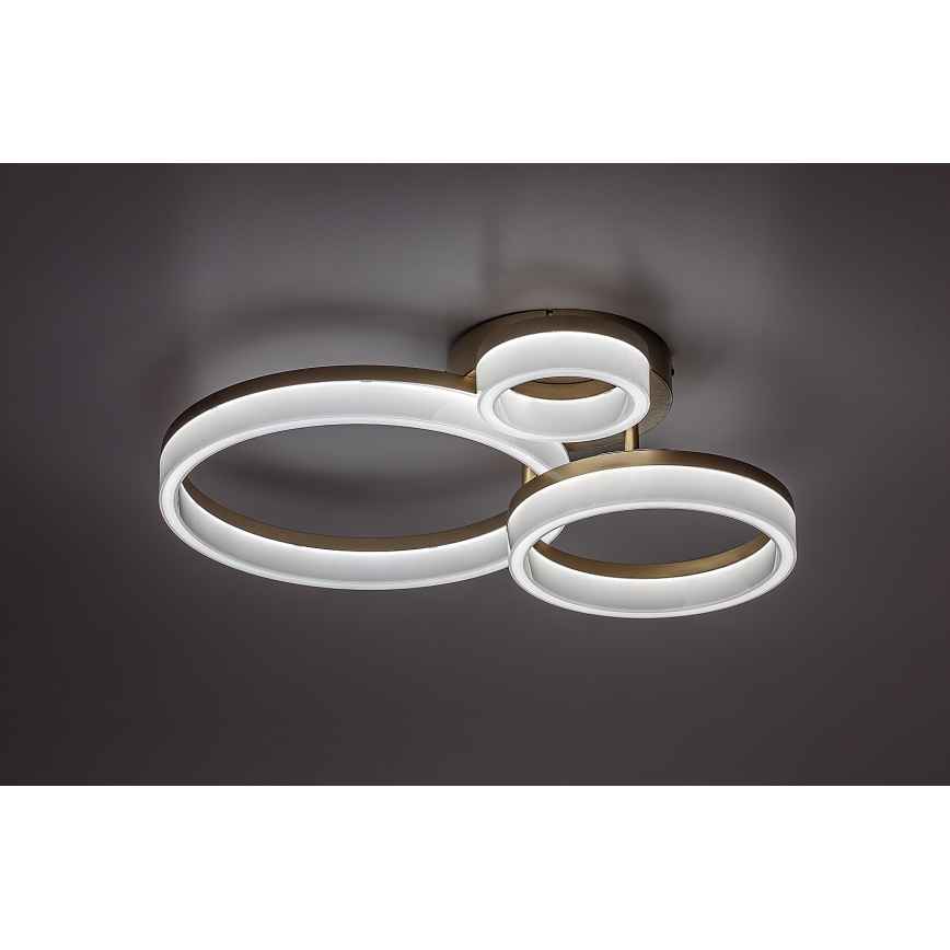 Rabalux - LED taklampa LED/24W/230V 3000/4000/6500K guld