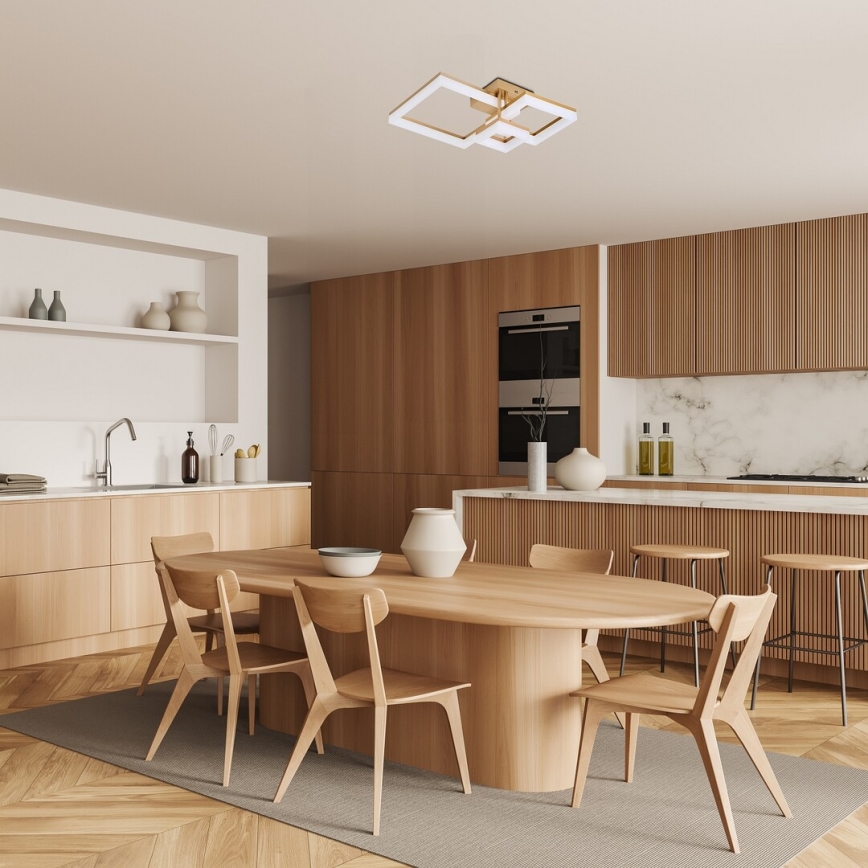 Rabalux - LED taklampa LED/22W/230V 3000/4000/6500K guld
