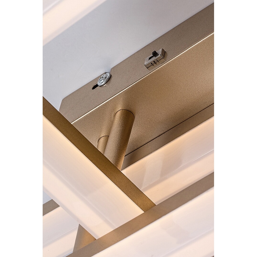 Rabalux - LED taklampa LED/22W/230V 3000/4000/6500K guld