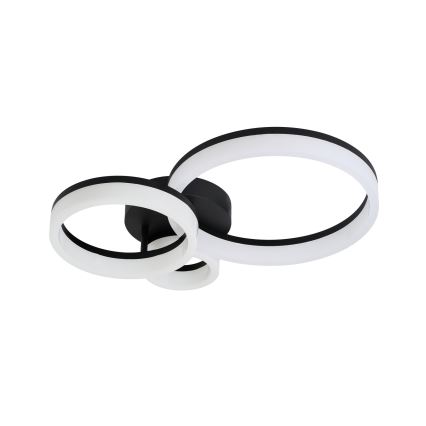 Rabalux - LED taklampa LED/24W/230V 3000/4000/6500K svart