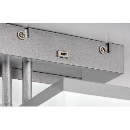 Rabalux - LED taklampa LED/22W/230V 3000/4000/6500K matt krom