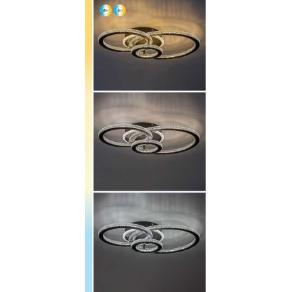 Rabalux - LED Dimbar taklampa LED/40W/230V 3000-6500K + fjärrkontroll