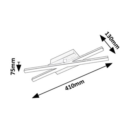 Rabalux - LED taklampa LED/16W/230V 4000K