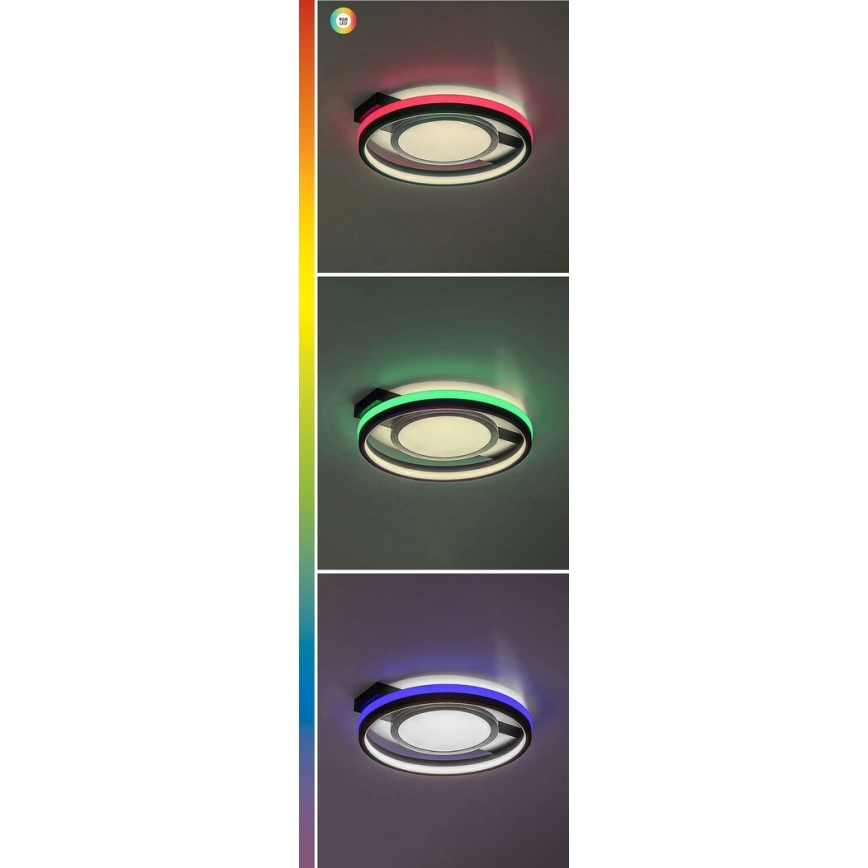Rabalux - LED RGB dimbar taklampa LED/40W/230V 3000-6500K + fjärrkontroll