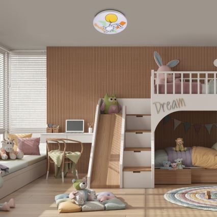 Rabalux - LED taklampa för barn LED/24W/230V 3000K Ø 37,5 cm