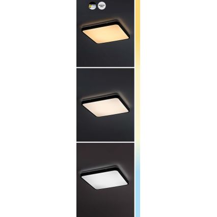 Rabalux - LED taklampa för badrum LED/24W/230V 3000/4000/6000K IP44 29x29 cm vit