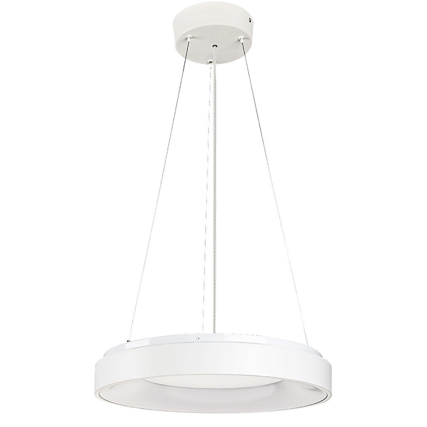 Rabalux - LED ljusreglerad ljuskrona på textilsladd LED/38W/230V 3000-6500K vit + fjärrkontroll