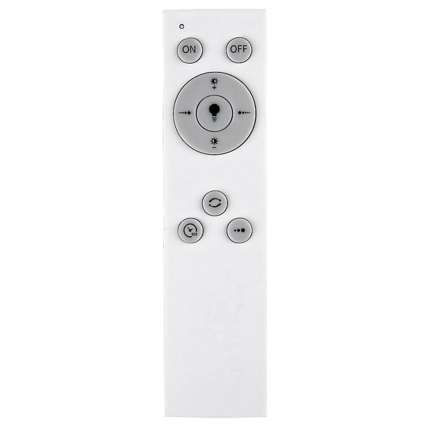 Rabalux - LED ljusreglerad ljuskrona på textilsladd LED/38W/230V 3000-6500K vit + fjärrkontroll