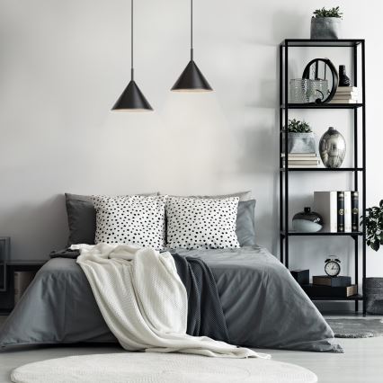 Rabalux - Taklampa 1xE27/40W/230V svart
