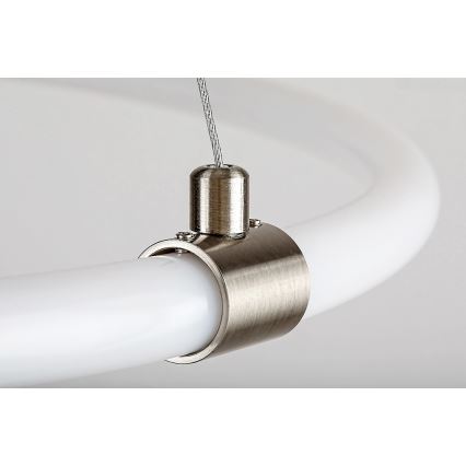 Rabalux - LED ljusreglerad ljuskrona på textilsladd LED/55W/230V + fjärrkontroll