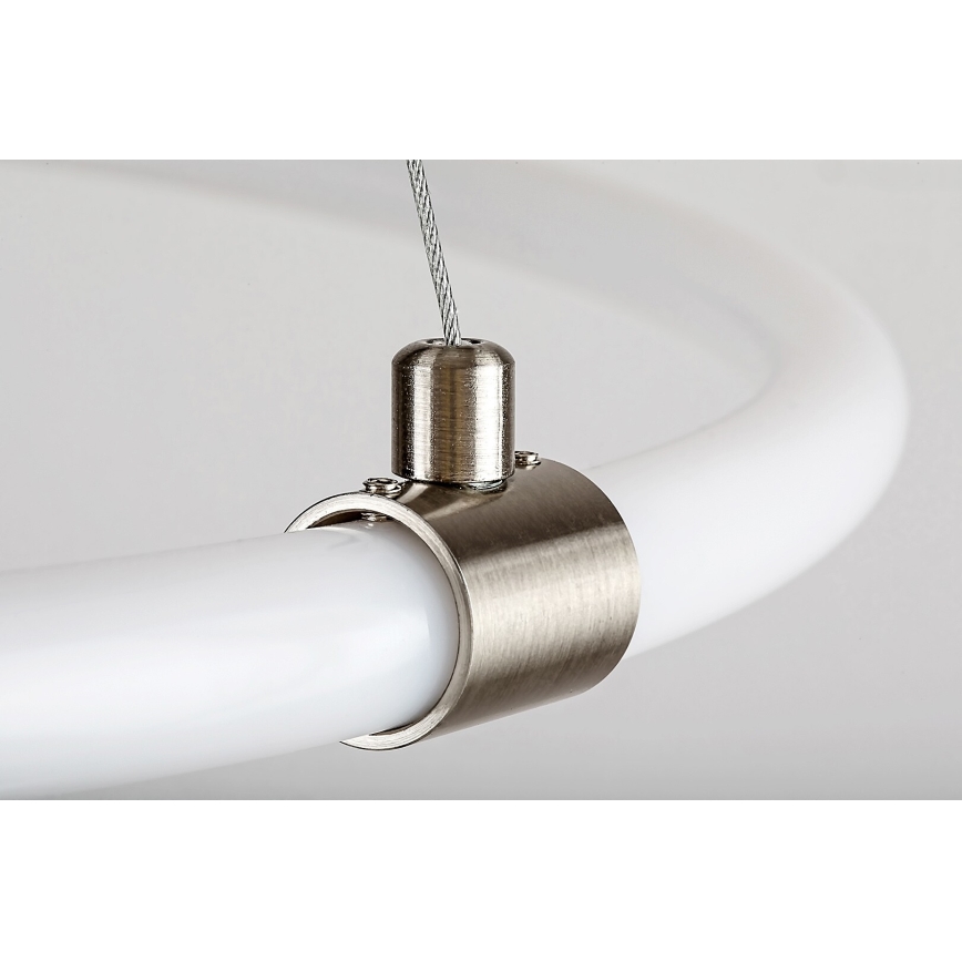 Rabalux - LED ljusreglerad ljuskrona på textilsladd LED/55W/230V + fjärrkontroll