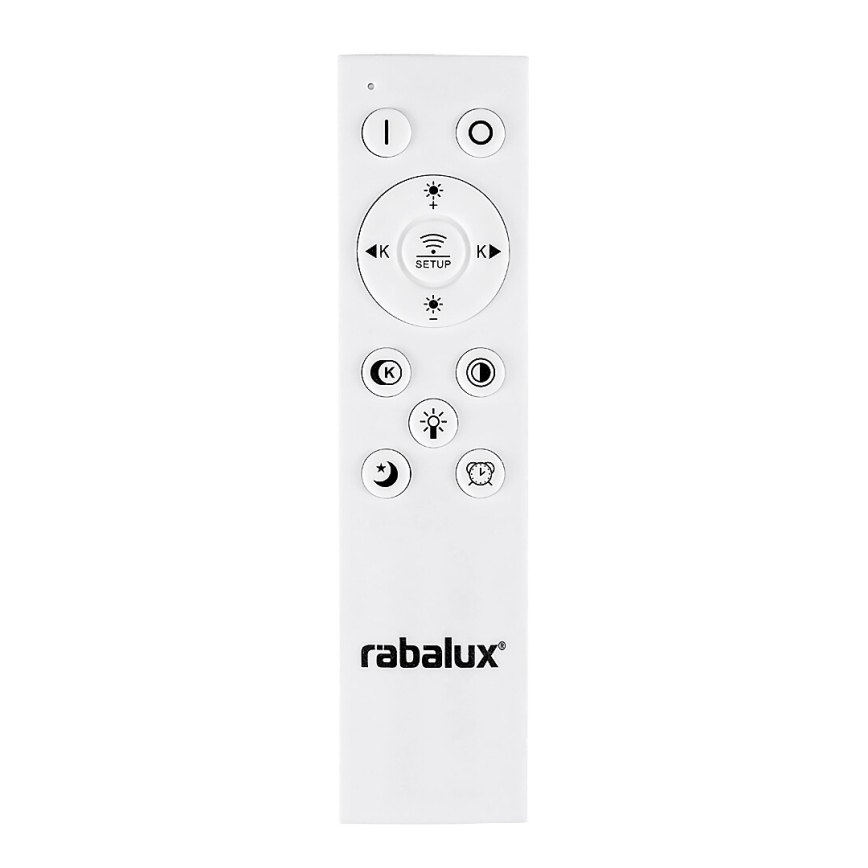 Rabalux - LED ljusreglerad ljuskrona på textilsladd LED/55W/230V + fjärrkontroll