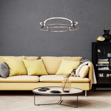 Rabalux - LED ljuskrona med textilsladd LED/67W/230V 4000K