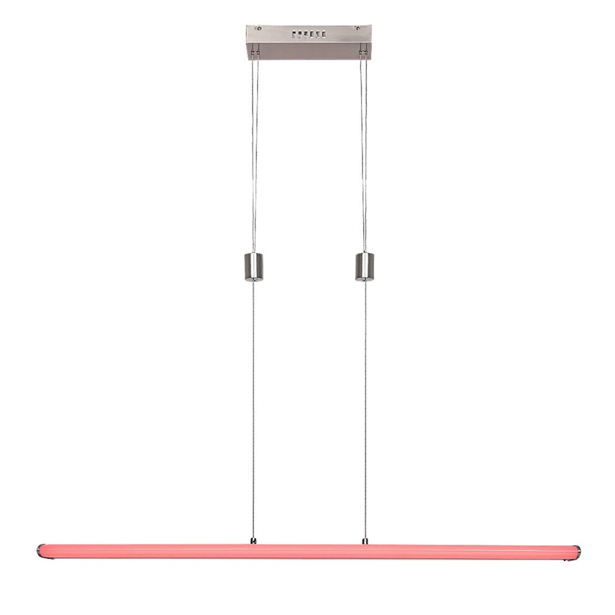 Rabalux - LED RGB Ljusreglerad ljuskrona på textilsladd LED/24W/230V Wi-Fi Tuya + fjärrkontroll