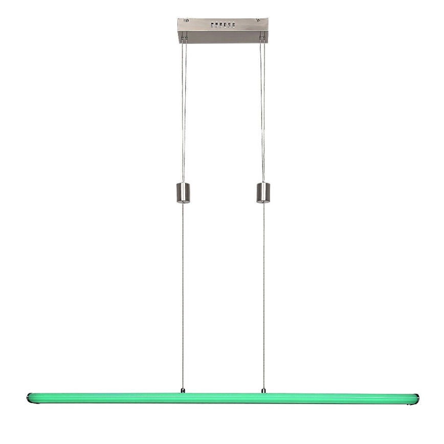 Rabalux - LED RGB Ljusreglerad ljuskrona på textilsladd LED/24W/230V Wi-Fi Tuya + fjärrkontroll
