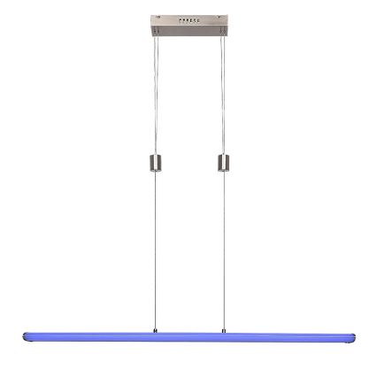 Rabalux - LED RGB Ljusreglerad ljuskrona på textilsladd LED/24W/230V Wi-Fi Tuya + fjärrkontroll