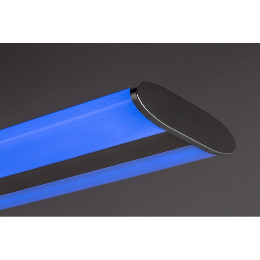 Rabalux - LED RGB Ljusreglerad ljuskrona på textilsladd LED/24W/230V Wi-Fi Tuya + fjärrkontroll