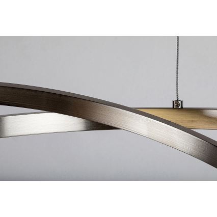 Rabalux - LED ljuskrona med textilsladd LED/42W/230V 4000K