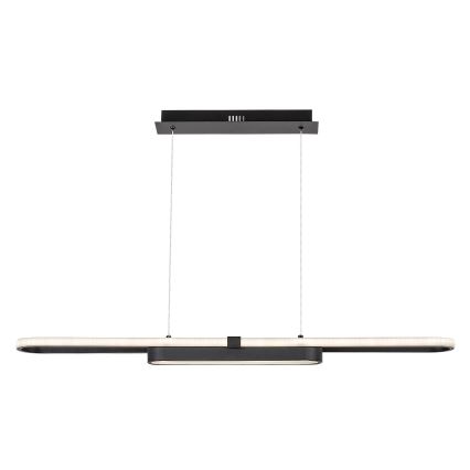 Rabalux - LED ljuskrona med textilsladd LED/48W/230V 4000K svart