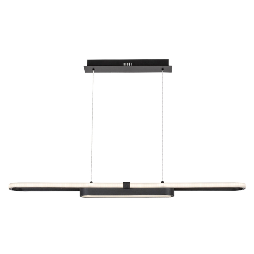 Rabalux - LED ljuskrona med textilsladd LED/48W/230V 4000K svart