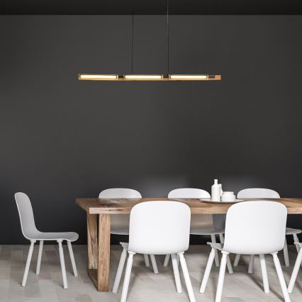Rabalux - LED ljuskrona med textilsladd LED/30W/230V 3000K