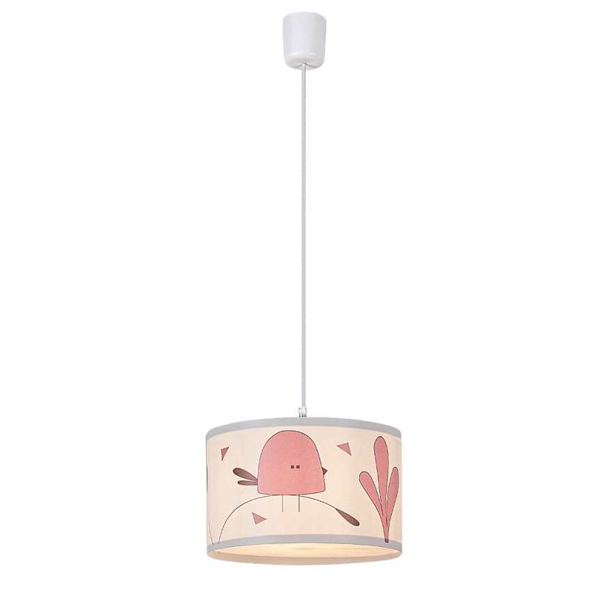 Rabalux - Hängande ljuskrona med textilsladd för barn 1xE27/40W/230V