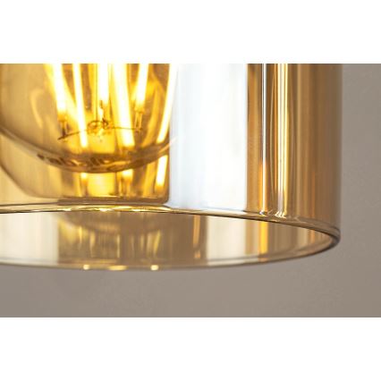 Rabalux - Ljuskrona med textilsladd 3xE27/25W/230V tall
