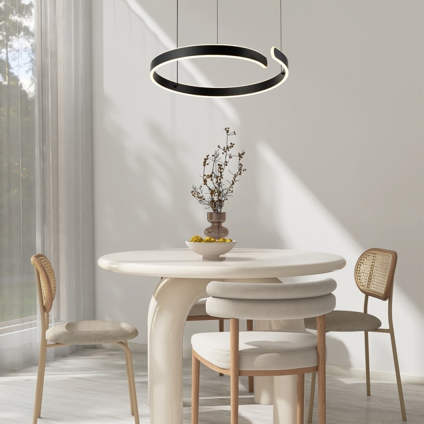 Rabalux - LED ljuskrona med textilsladd LED/35W/230V 3000/4000/6500K