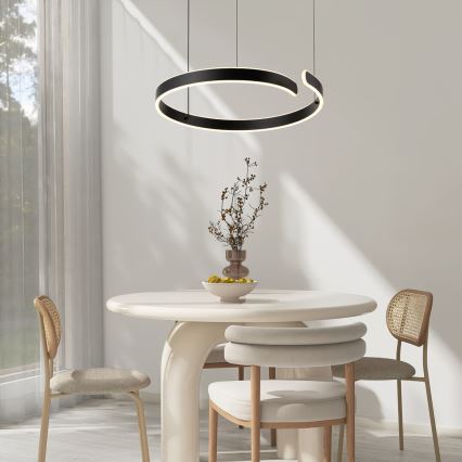 Rabalux - LED ljuskrona med textilsladd LED/45W/230V 3000/4000/6500K
