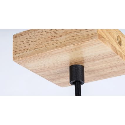 Rabalux - Ljuskrona med textilsladd 1xGU10/5W/230V ek