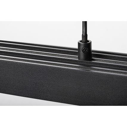 Rabalux - LED ljuskrona med textilsladd LED/30W/230V 4000K svart